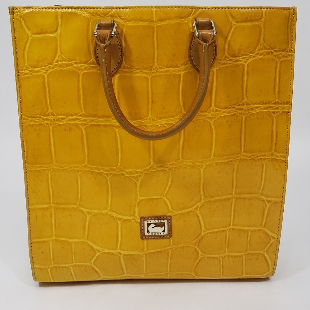 Rare Authentic Golden Dooney and Bourke handbag